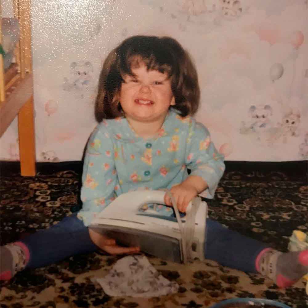 Детское фото невесты